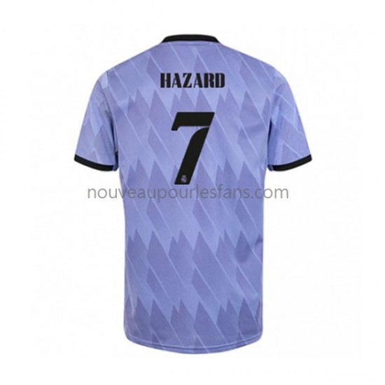 Maillot Real Madrid Eden Hazard 7 Homme Tenue Extérieur 2022-2023 Manche Courte
