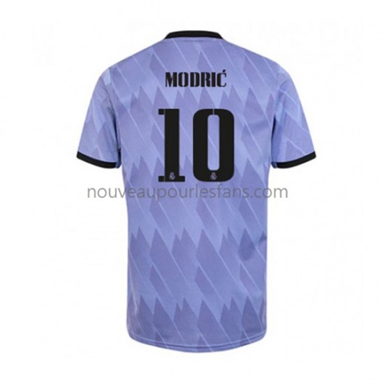 Maillot Real Madrid Modrić 10 Homme Tenue Extérieur 2022-2023 Manche Courte