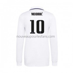 Maillot Real Madrid Modrić 10 Homme Tenue Domicile 2022-2023 Manche Longue
