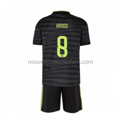 Maillot Real Madrid Toni Kroos 8 Enfant Tenue 3ème 2022-2023 Manche Courte