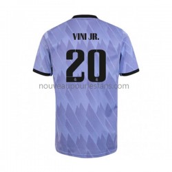 Maillot Real Madrid Vinicius Junior 20 Homme Tenue Extérieur 2022-2023 Manche Courte