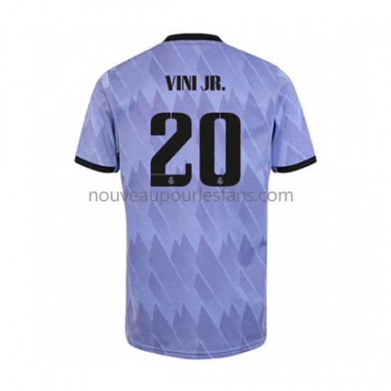 Maillot Real Madrid Vinicius Junior 20 Homme Tenue Extérieur 2022-2023 Manche Courte