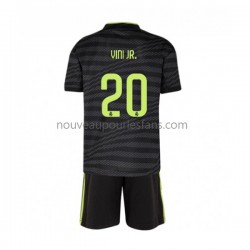 Maillot Real Madrid Vinicius Junior 20 Enfant Tenue 3ème 2022-2023 Manche Courte