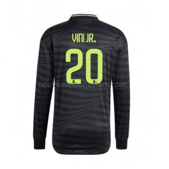 Maillot Real Madrid Vinicius Junior 20 Homme Tenue 3ème 2022-2023 Manche Longue