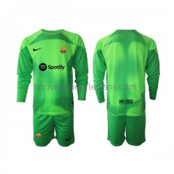 Maillot FC Barcelone Gardien Enfant Tenue Domicile 2022-2023 Manche Longue