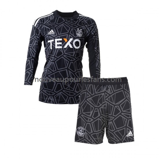 Maillot Aberdeen Gardien Enfant Tenue Extérieur 2022-2023 Manche Longue