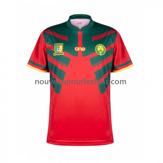 Maillot Cameroun Homme Tenue 3ème Coupe du Monde 2022 Manche Courte