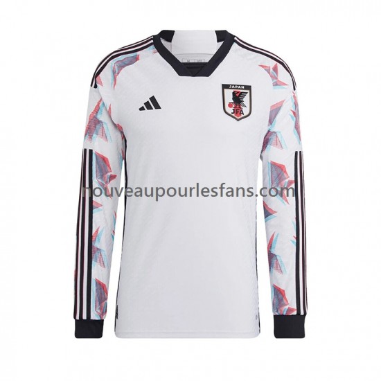 Maillot Japon Homme Tenue Extérieur Coupe du Monde 2022 Manche Longue