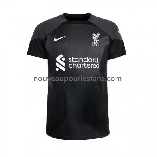 Maillot Liverpool Gardien Homme Tenue Extérieur 2022-2023 Manche Courte