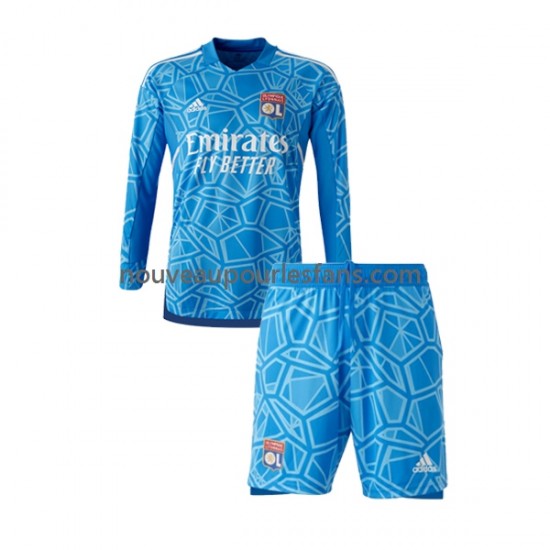 Maillot Olympique de Marseille Gardien Enfant Tenue Domicile 2022-2023 Manche Longue
