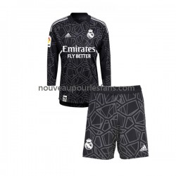 Maillot Real Madrid Gardien Enfant Tenue Extérieur 2022-2023 Manche Longue
