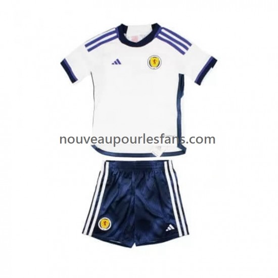 Maillot Schottland Enfant Tenue Extérieur 2022 Manche Courte