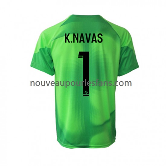 Maillot Paris Saint-Germain Keylor Navas 1 Gardien Homme Tenue Domicile 2022-2023 Manche Courte