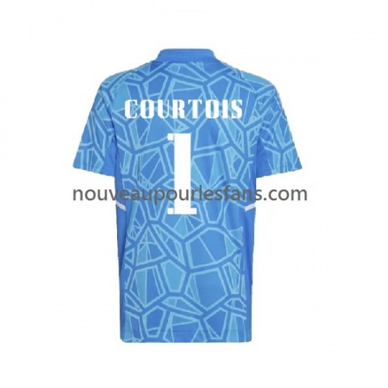 Maillot Real Madrid Courtois 1 Gardien Homme Tenue Domicile 2022-2023 Manche Courte