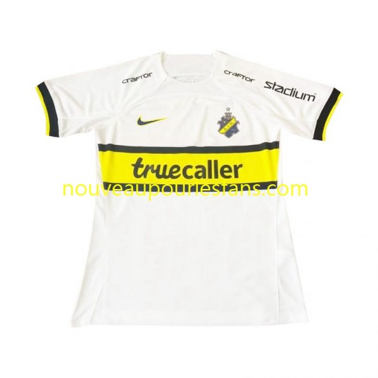 Maillot AIK Homme Tenue Extérieur 2024-2025 Manche Courte