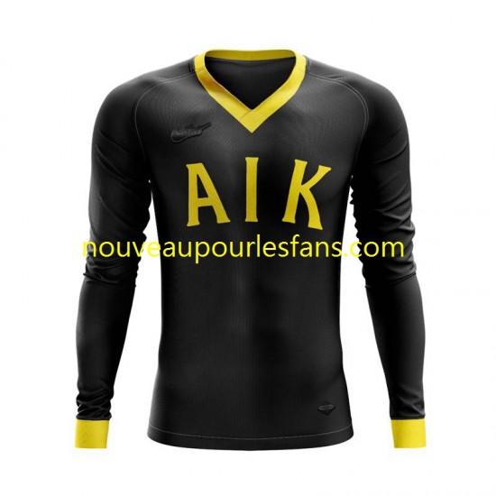 Maillot AIK 100 Anniversary Homme Tenue Domicile 2024 Manche Longue