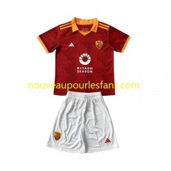 Maillot AS Rome Enfant Tenue 4ème 2023-2024 Manche Courte