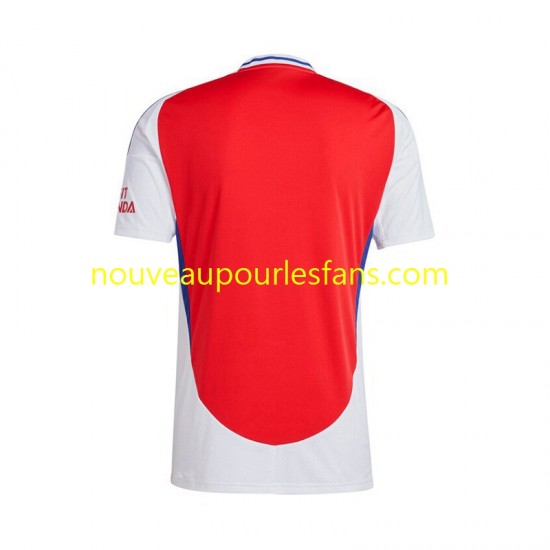 Maillot Arsenal Homme Tenue Domicile 2024-2025 Manche Courte