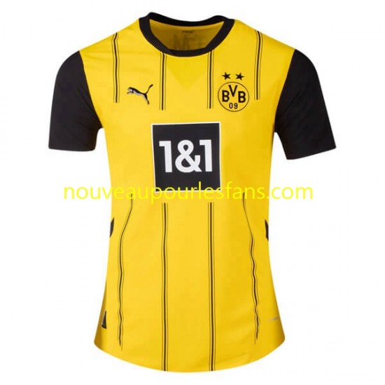 Maillot Borussia Dortmund Homme Tenue Domicile 2024-2025 Manche Courte