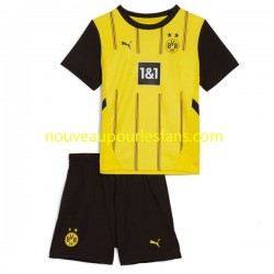Maillot Borussia Dortmund Enfant Tenue Domicile 2024-2025 Manche Courte