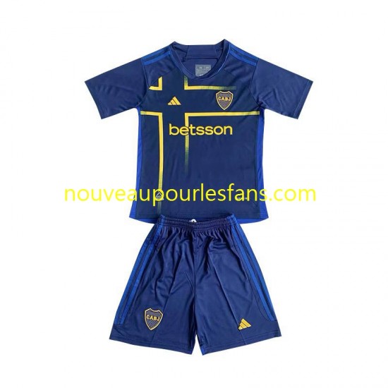 Maillot CA Boca Juniors Enfant Tenue 3ème 2024 Manche Courte