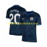 Maillot Chelsea Cole Palmer 20 Homme Tenue Extérieur 2023-2024 Manche Courte