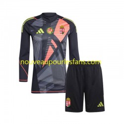 Maillot Hongrie Gardien Enfant Tenue Domicile Euro 2024 Manche Longue