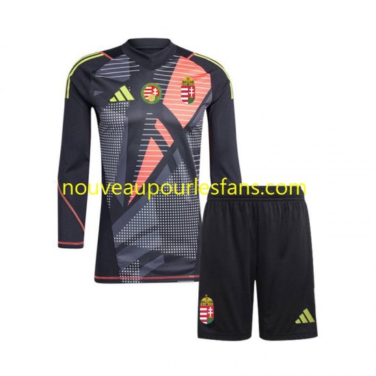 Maillot Hongrie Gardien Enfant Tenue Domicile Euro 2024 Manche Longue