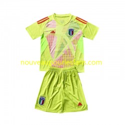 Maillot Italie Gardien Enfant Tenue Domicile Euro 2024 Manche Courte