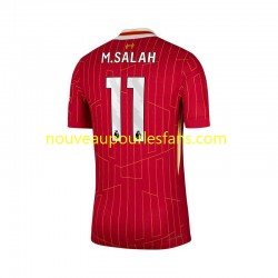 Maillot Liverpool Mohamed Salah 11 Homme Tenue Domicile 2024-2025 Manche Courte
