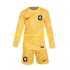 Maillot Pays-Bas Gardien Enfant Tenue Extérieur Euro 2024 Manche Longue