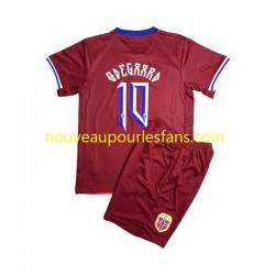 Maillot Norvège Martin Odegaard 8 Enfant Tenue Domicile 2024 Manche Courte