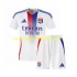 Maillot Olympique Lyonnais Enfant Tenue Domicile 2024-2025 Manche Courte