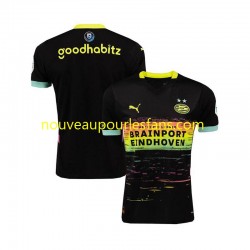 Maillot PSV Eindhoven Homme Tenue Extérieur 2024-2025 Manche Courte