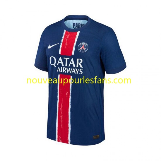 Maillot Paris Saint-Germain Homme Tenue Domicile 2024-2025 Manche Courte