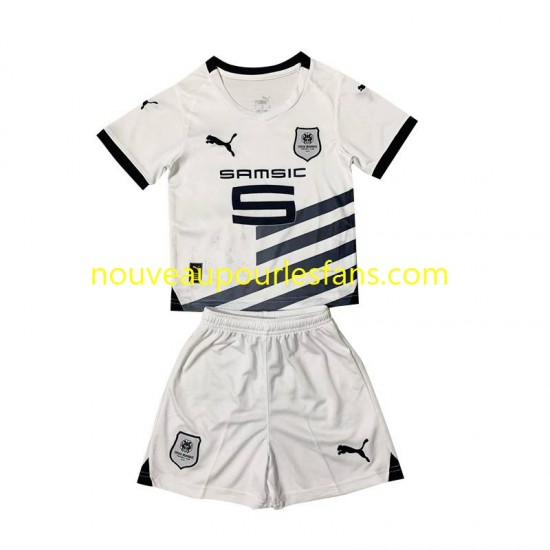 Maillot Stade Rennais Enfant Tenue Extérieur 2023-2024 Manche Courte