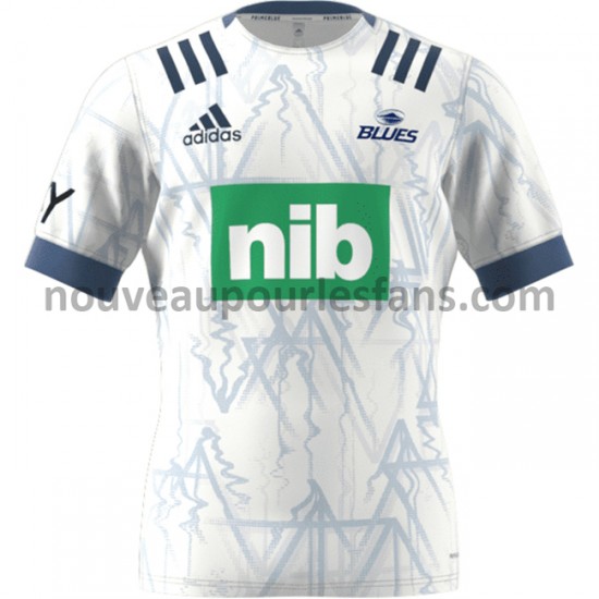 Maillot Rugby Auckland Blues Tenue Extérieur 2020 Manche Courte