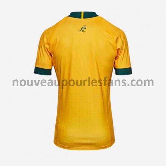 Maillot Rugby Australie Tenue Extérieur 2021 Manche Courte