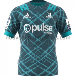 Maillot Rugby Dunedin Highlanders Tenue Extérieur 2020 Manche Courte