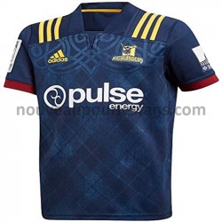 Maillot Rugby Dunedin Highlanders Tenue Domicile 2020 Manche Courte