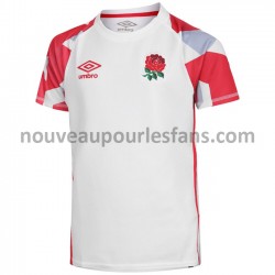 Maillot Rugby Angleterre 7S Tenue Domicile 2020-2021 Manche Courte