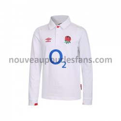 Maillot Rugby Angleterre Classic Tenue Domicile 2020-2021 Manche Longue