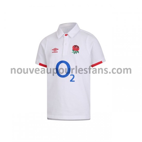 Maillot Rugby Angleterre Classic Tenue Domicile 2020-2021 Manche Courte