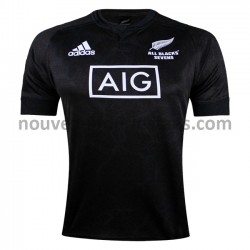 Maillot Rugby Nouvelle-Zélande 7S Tenue Domicile 2020-2021 Manche Courte