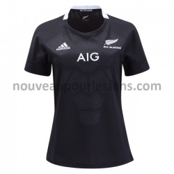 Maillot Rugby Nouvelle-Zélande Femme Tenue Domicile 2020-2021 Manche Courte