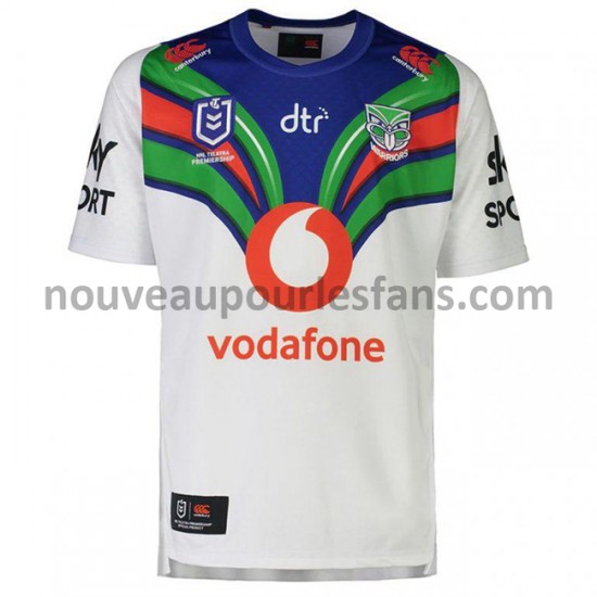 Maillot Rugby New Zealand Warriors Tenue Extérieur 2021 Manche Courte