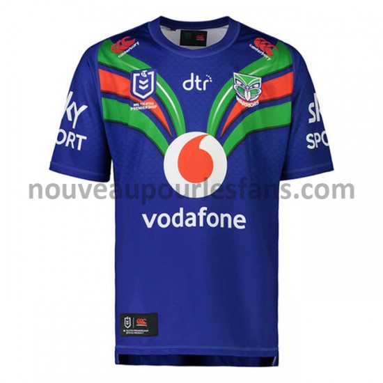 Maillot Rugby New Zealand Warriors Tenue Domicile 2021 Manche Courte