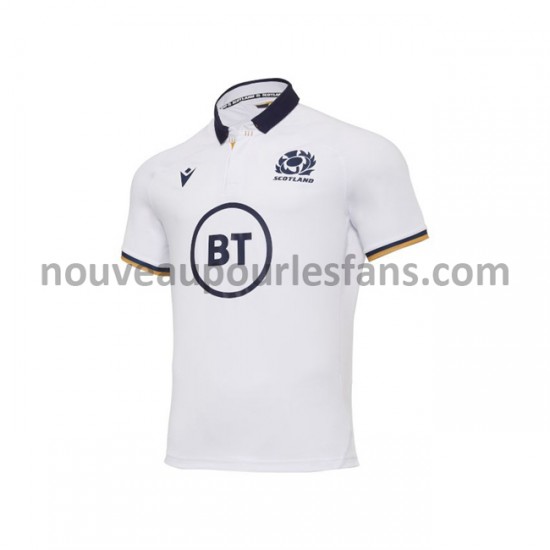Maillot Rugby Écosse Tenue Extérieur 2020-2021 Manche Courte