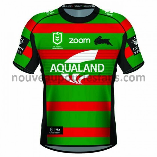 Maillot Rugby South Sydney Rabbitohs Tenue Domicile 2021 Manche Courte