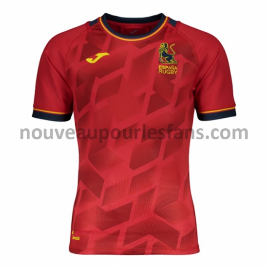 Maillot Rugby Espagne Tenue Domicile 2021 Manche Courte